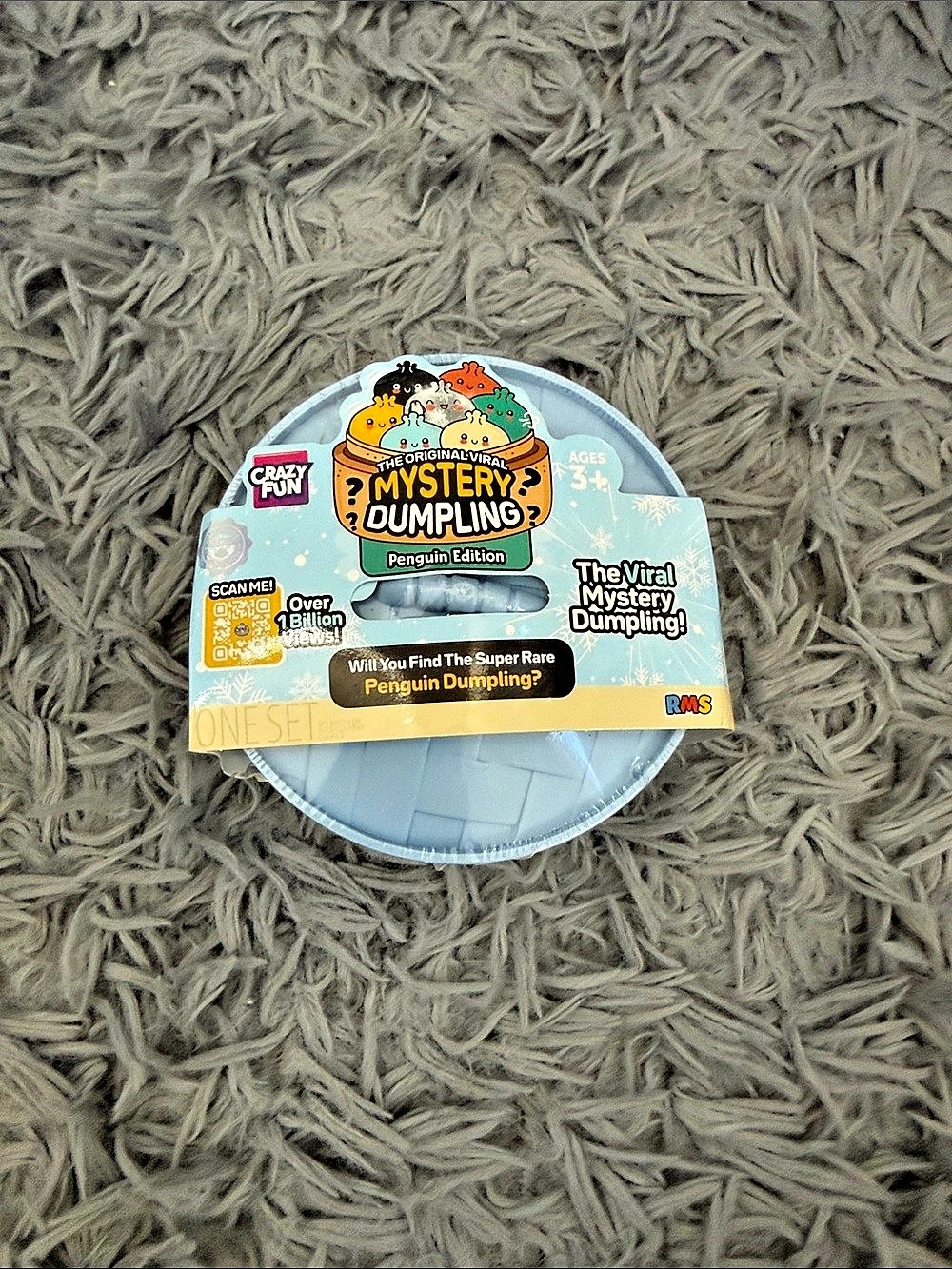 Crazy Fun RMS Mystery Dumpling Penguin Edition Toy Blue